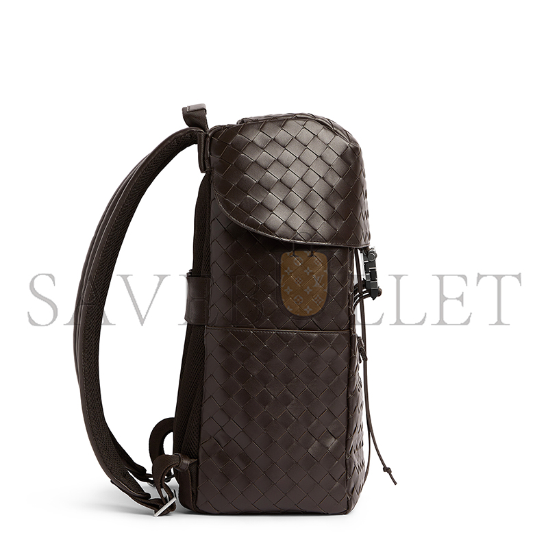 BOTTEGA VENETA INTRECCIATO FLAP BACKPACK 766580V2HL22145 (38*26*15cm) BOTTEGA VENETA INTRECCIATO FLAP BACKPACK 766580V2HL22145 (38*26*15cm)